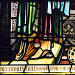 Saint Paul's window restored (detail)